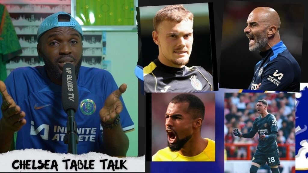 Filip Jorgensen Ready to Battle Robert Sanchez | First Choice | Chelsea Table Talk