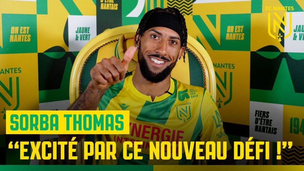 Sorba Thomas : "Excité par ce nouveau défi !"