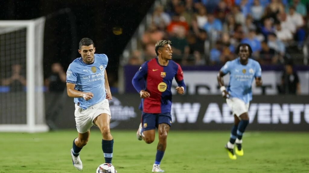 Mateo Kovacic Man City vs Barcelona 2-2 (30/07/2024) Mateo Kovacic Man City vs Barcelona 2-2 (30/07/2024)