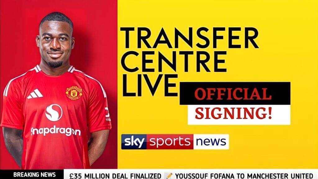 🔴YOUSSOUF FOFANA TO MANCHESTER UNITED DEAL SEALED ✅ $KY SPORTS CONFIRMS - Manchester united new