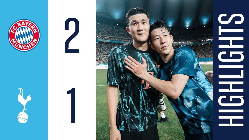 BAYERN MUNICH 2-1 TOTTENHAM HOTSPUR | HIGHLIGHTS | HEUNG-MIN SON & KIM MIN-JAE FACE-OFF IN SEOUL
