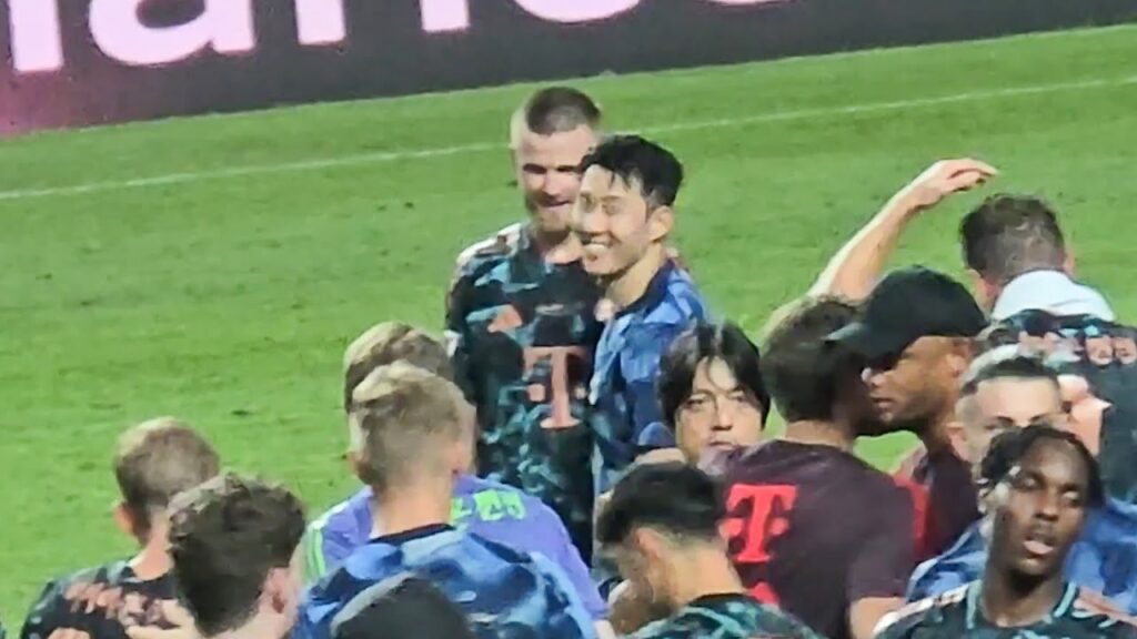 Heung Min Son And Eric Dier Chat After Preseason Friendly!