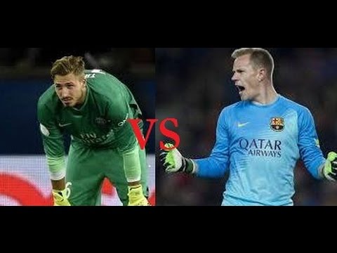 Kevin Trapp vs ter Stegen ★ Best Saves  ★ Barça | PSG | 2015/2016