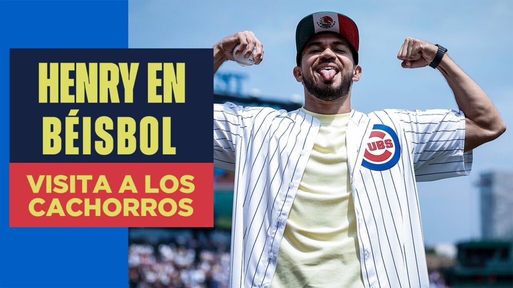 Así fue la visita de HENRY MARTÍN al partido de los @cubs | Victoria para los Cachorros de Chicago