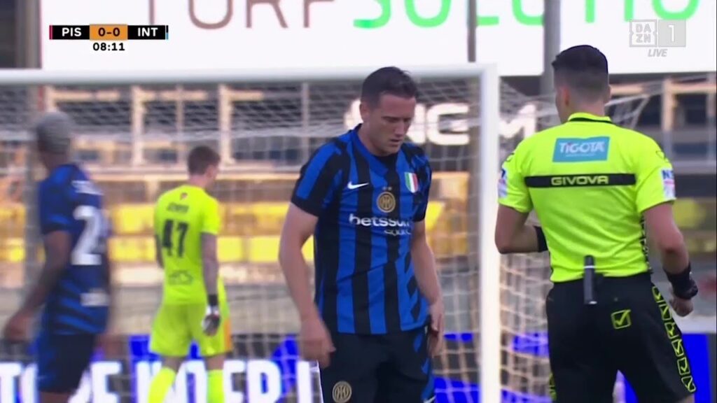 Piotr Zieliński vs Pisa SC (2/08/2024)