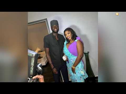 Cheikhou Kouyaté et Zahra sa première dame