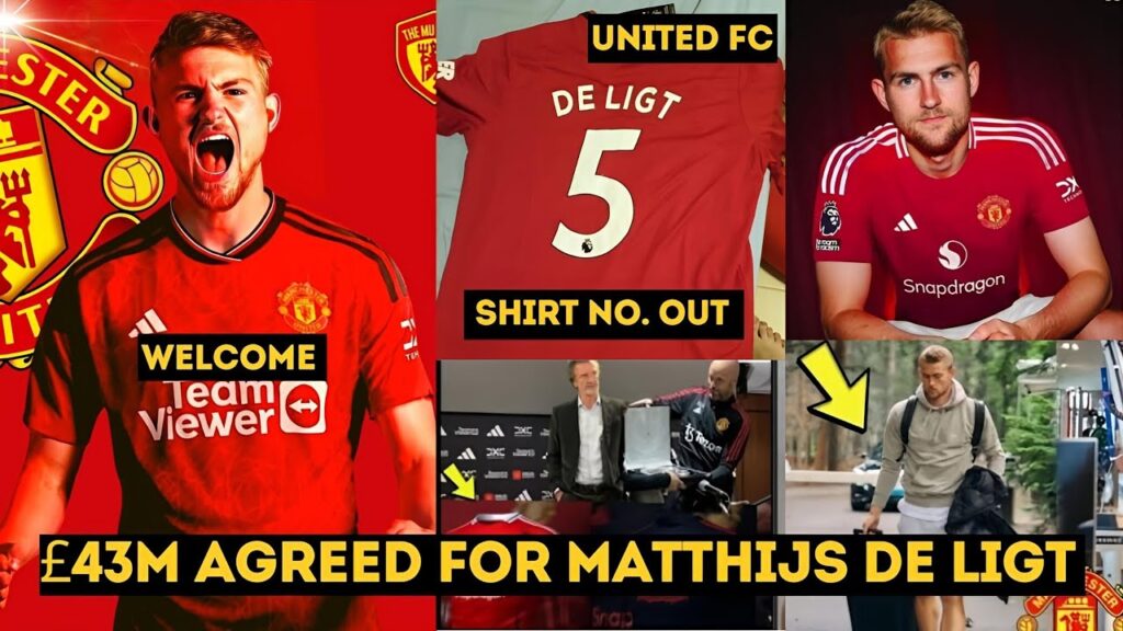 🚨 HERE WE GO! 🚨 De Ligt to Man United: DONE DEAL! 💥 €43M Fee Agreed, Contract Signed ✍️ #MUFC