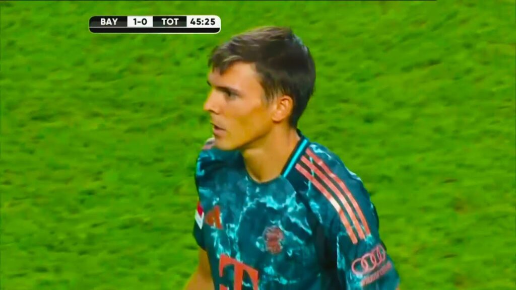 João Palhinha Bayern DEBUT vs Tottenham 2024/25 🔴⚪️