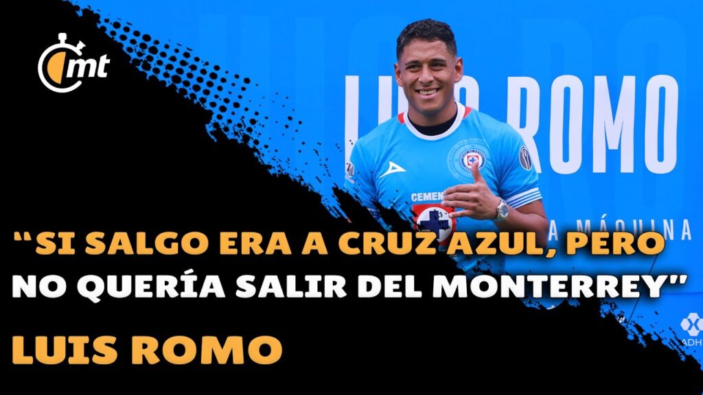 Luis Romo inició en Cruz Azul gracias al papá de Chuletita Orozco