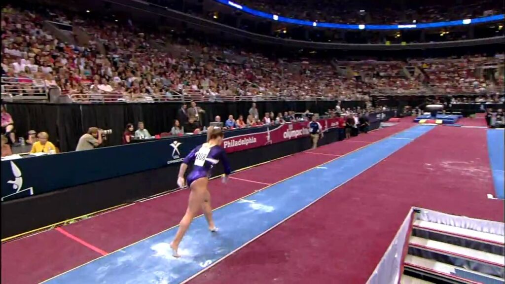 Shawn Johnson - Vault - 2008 Olympic Trials - Day 2
