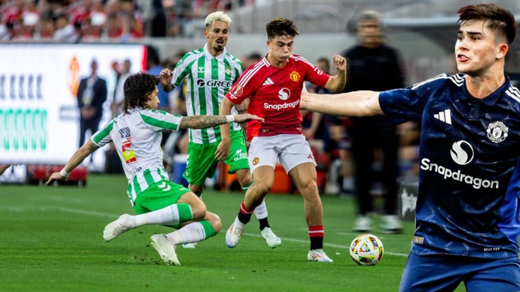 Harry Amass Enjoying Playing FIRST Team Football For Man United