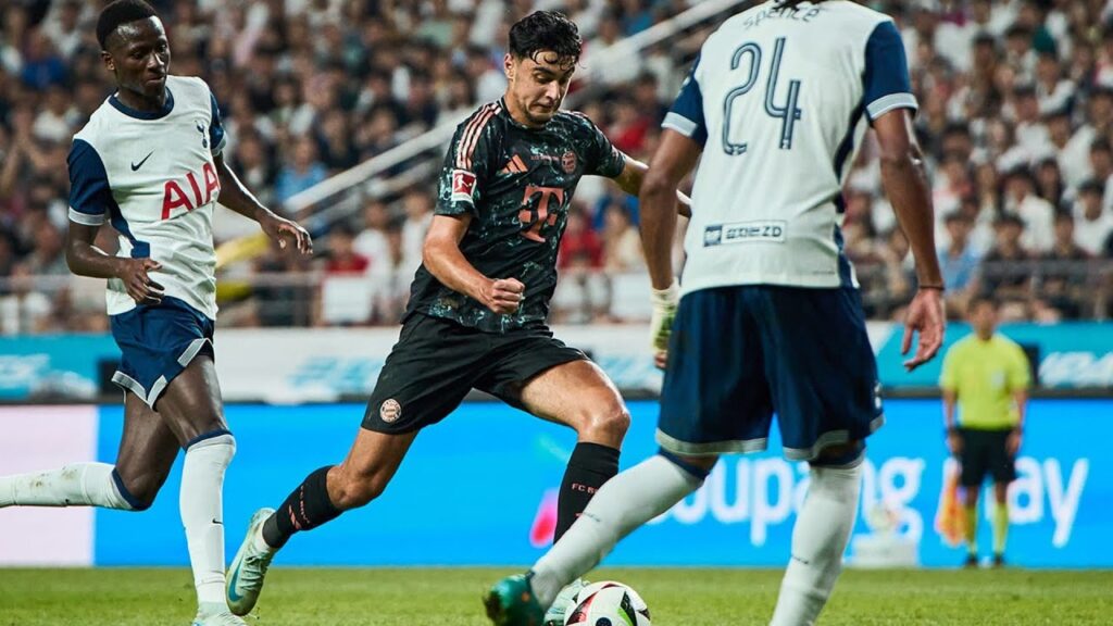 Aleksandar Pavlovic Bayern Munich vs Tottenham (2024/08/03)