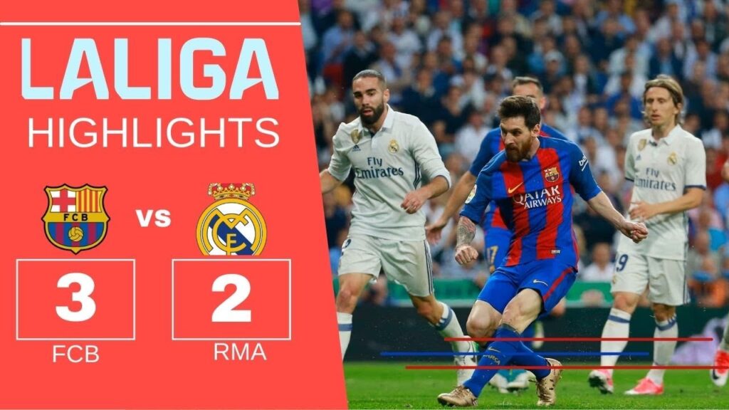 Real Madrid vs Barcelona - La Liga 2016-2017 Full Match ⚽️🔥