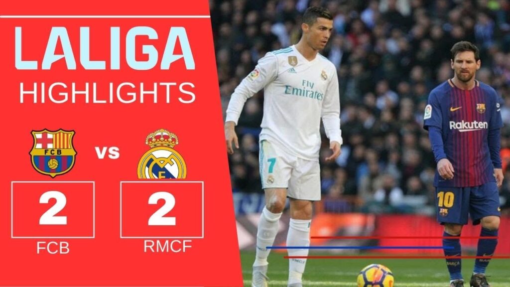 Real Madrid vs Barcelona - La Liga 2017-2018 Highlights ⚽️🔥