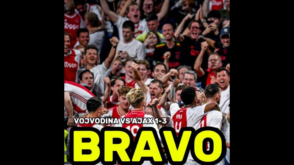 AJAX VS VOJVODINA PARTIDO DE VUELTA/ SUTALO, HATO, TRAURE LOS GOLEADORES/ VICTORIA DE VISITA.