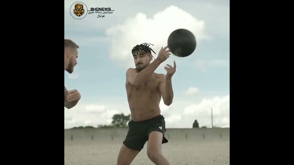 تمرینات جذاب عابدزاده در اسپانیا