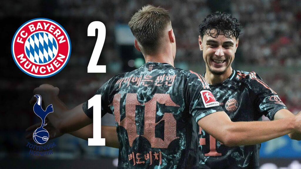 Thrilling battle in Seoul | FC Bayern - Tottenham Hotspur 2:1 | Highlights 🇰🇷
