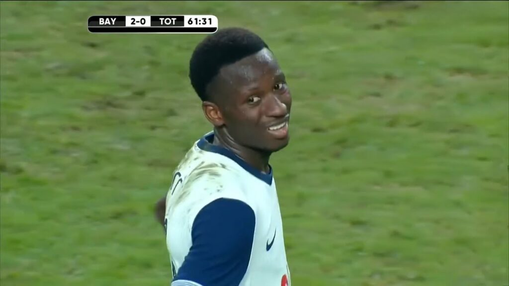 Pepe Matar Sarr vs Bayern Munich (Tottenham - Match amical)