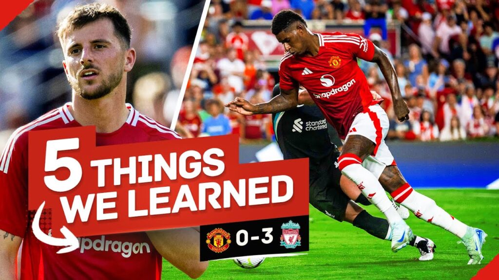 Rashford = SHARP! Where Does Mount Fit In? 5 Things We Learned... Man United 0-3 Liverpool
