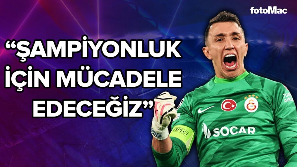 Muslera: "İyi Bir Maç Ve İyi Bir Gösteri Olmasını Ümit Ediyorum" #galatasaray