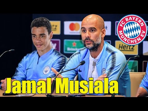 Jamal Musiala hielt eine Pressekonferenz in seinem neuen Team