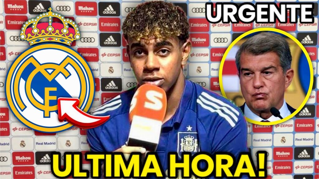 ¡EXPLOTA LA BOMBA CON YAMAL! ¡NADIE LO ESPERABA! ¡MIRA QUE DIJO! | NOTICIAS DEL REAL MADRID HOY ¡EXPLOTA LA BOMBA CON YAMAL! ¡NADIE LO ESPERABA! ¡MIRA QUE DIJO! | NOTICIAS DEL REAL MADRID HOY