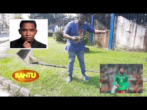 Eclusif 🛑 lions Indomptables  -  Samuel Eto'o accablé par Georges Kévin Nkoudou