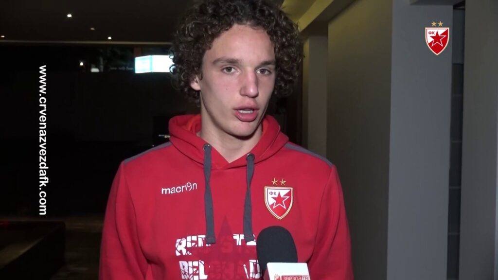 Prva izjava Strahinje Erakovića u prvom timu Zvezde