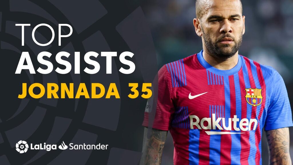 LaLiga Best Assists: Dani Alves, Denis Suárez & Budimir