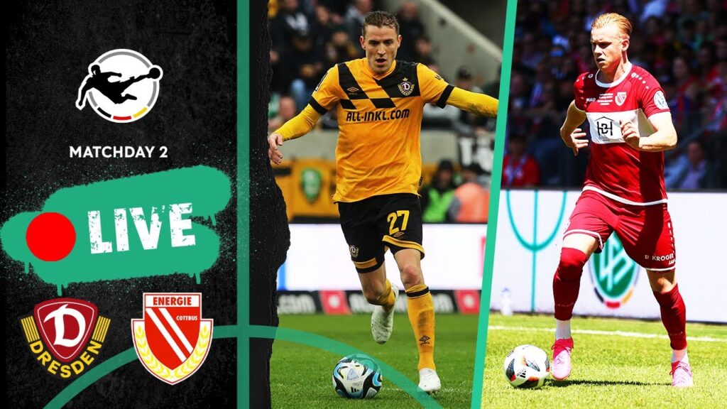 SG Dynamo Dresden vs. FC Energie Cottbus | LIVE | 3rd Division 2024/25