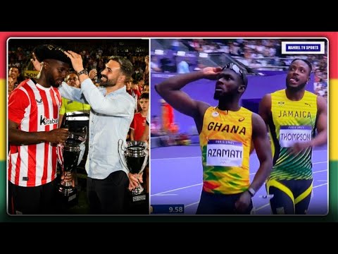 🇬🇭BENJAMIN AZAMATI & SAMINU GO AGAIN-INAKI WILLIAMS WINS TROPHY FOR BILBAO-KUDUS VS JORDAN-ISSAHAKU