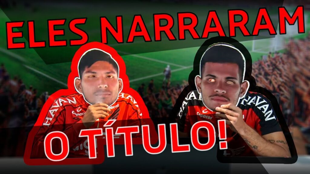 BRUNO GUIMARÃES E RONY NARRAM A FINAL DA COPA DO BRASIL