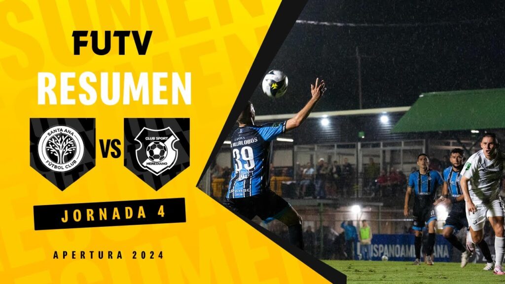 Resumen: Santa Ana 1-1 Herediano / Apertura 2024