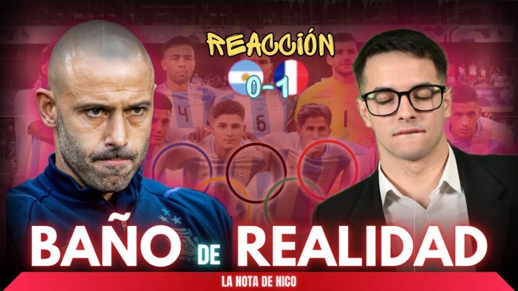 🔥Periodista argentino DEFIENDE A MASCHERANO por la ELIMINACIÓN con FRANCIA - JJOO | La Nota de Nico