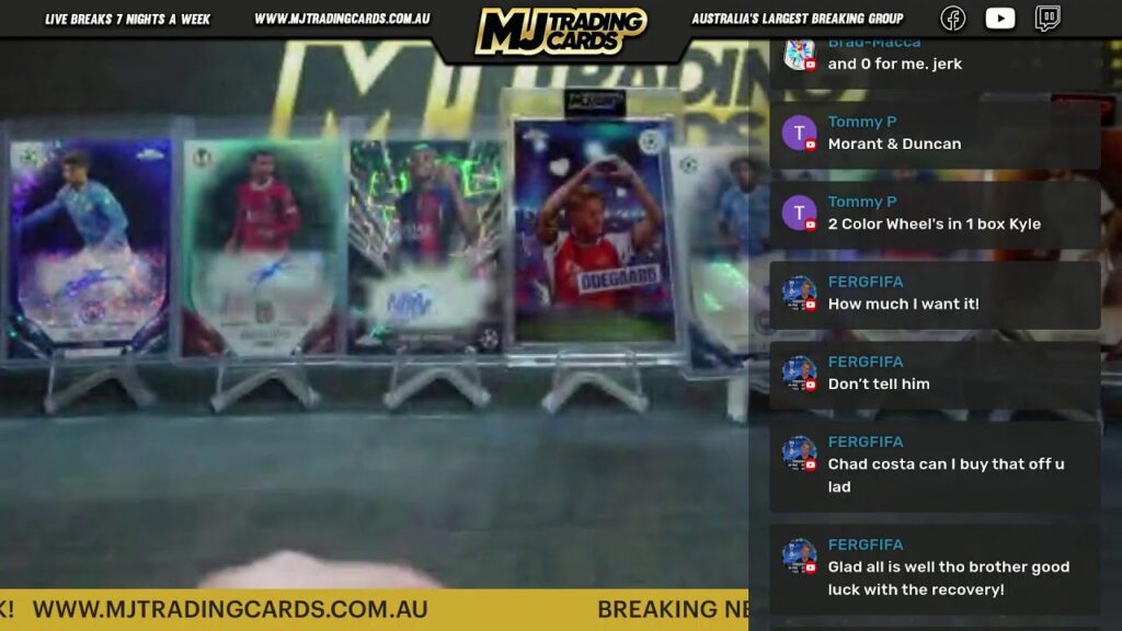 SOCCER – 2023/24 Topps Chrome UEFA Club Comps Jumbo Double – Pick Your Team (12661) + MTC