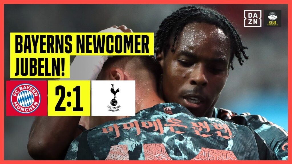 Goretzka trifft! Bayern siegt im 1. Härtetest: FC Bayern München - Tottenham  2:1 | Testspiel | DAZN