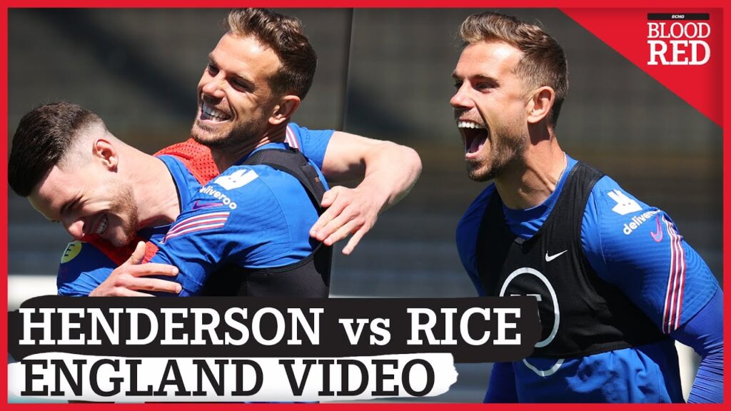VIDEO: Jordan Henderson vs Declan Rice | England Training Competition