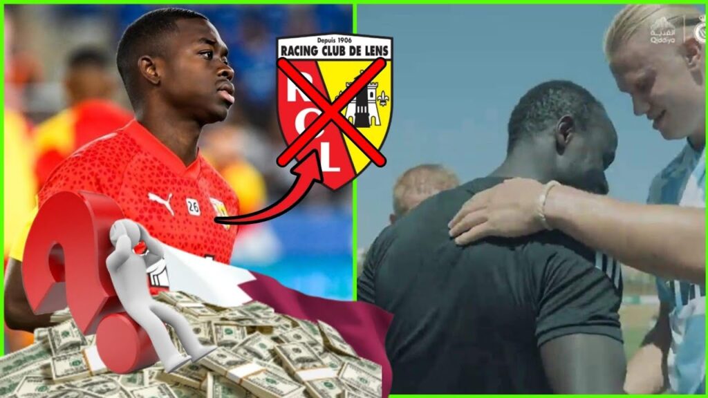 😱Lens fait pression pour vendre Nampalys Mendy au Qatar, Le Message de Haaland à Sadio Mané, info+