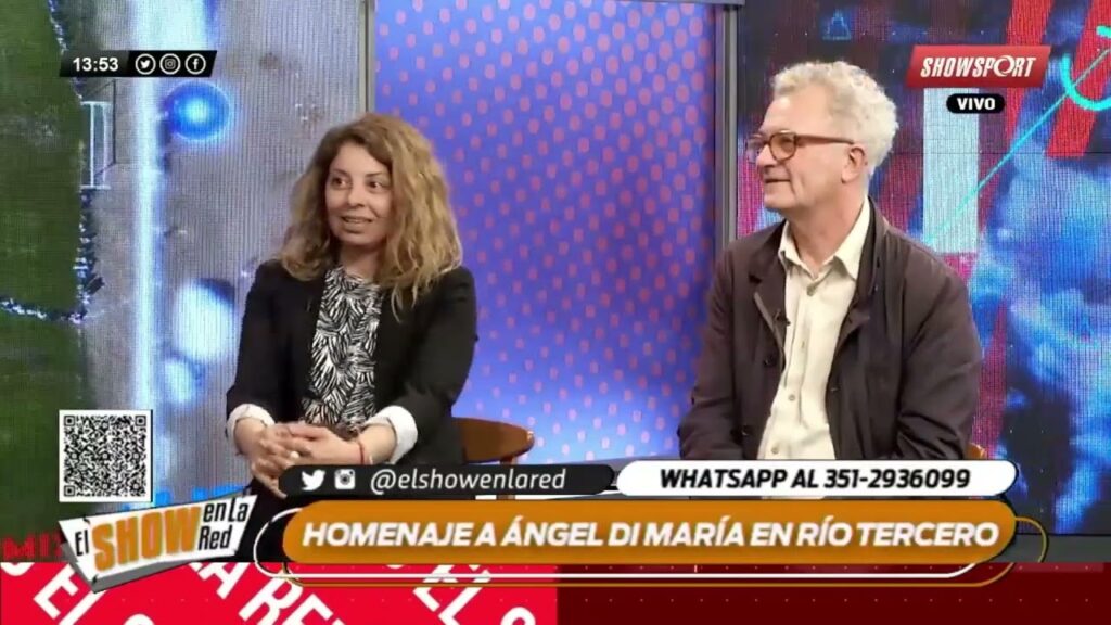 Homenaje a Ángel Di María en Río Tercero