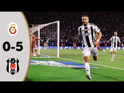 Debut Spektakuler Ciro Immobile di Besiktas: Gol 21 Detik, Menang 5-0 vs Galatasaray, Juara