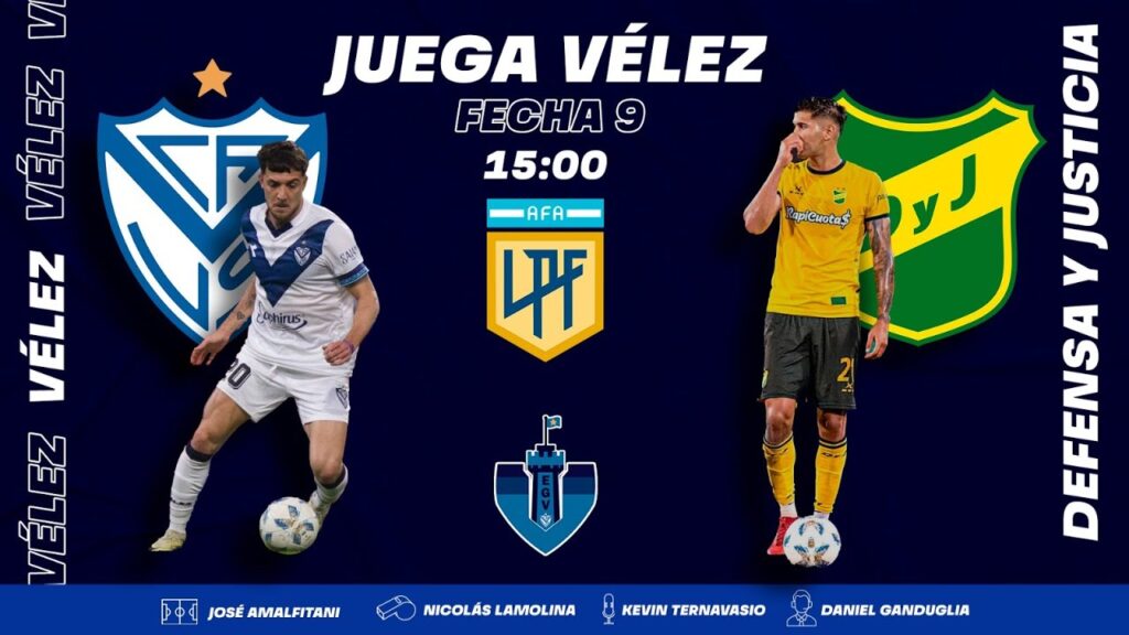 VÉLEZ - DEFENSA Y JUSTICIA | F9 | TORNEO LPF 2024