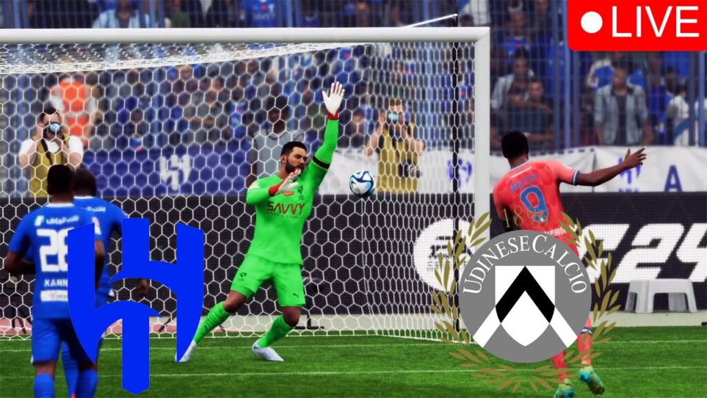 🔴 LIVE : AL HILAL vs UDINESE  مباشر: الهلال vs أودينيزي FRIENDLY MATCH FC 24