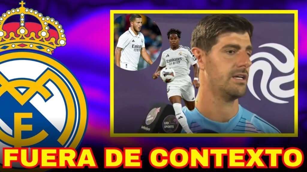 LA FRASE DE COURTOIS SOBRE ENDRICK QUE HAN SACADO DE CONTEXTO: "ES COMO HAZARD, MUY..."