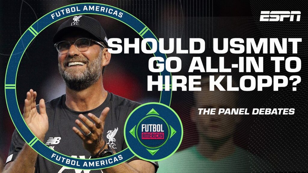 Jurgen Klopp sends a message to U.S. 👀 Should the USMNT go all-in to hire him? | Futbol Americas