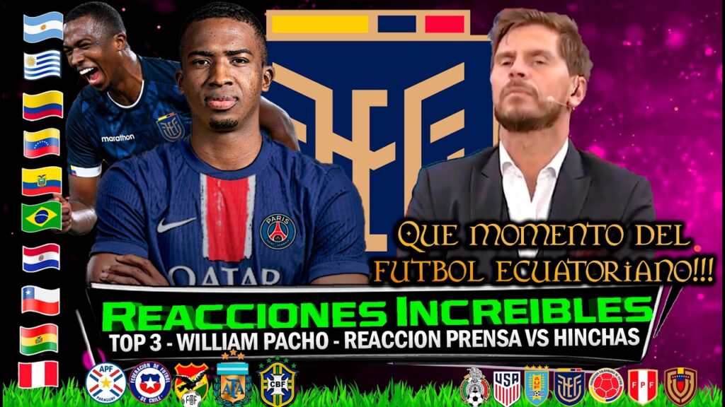 Top 3 Menosprecian a WILLIAM PACHO junto a ECUADOR y la pagan CARO 🔥 Humillaciones Históricas 🏆