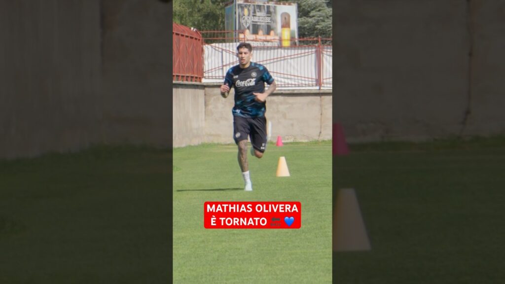Mathias OLIVERA è tornato: primo giorno in ritiro con CONTE 🔥💙