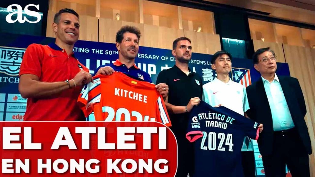 SIMEONE Y AZPLICUETA en HONG KONG: "Es una oportunidad para seguir creciendo".