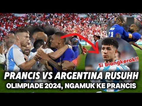 SEMAKIN MEMANAS PRANCIS VS ARGENTINA RUSUH, USAI SELEBRASI PRANCIS HADAPAN ARGENTINA