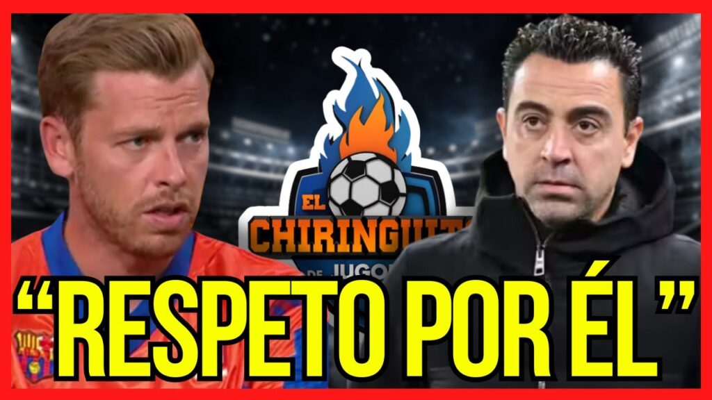 🔴 INESPERADA DEFENSA EN EL CHIRINGUITO DE JUGONES - JOTA JORDI DEFIENDE A XAVI | FC BARCELONA