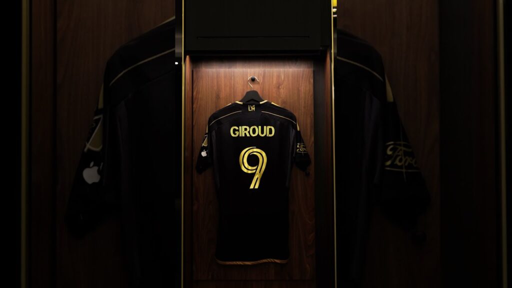 LAFC’s New Number 9 ➡️ Olivier Giroud   #LAFC #OlivierGiroud #Giroud #MLS #Football